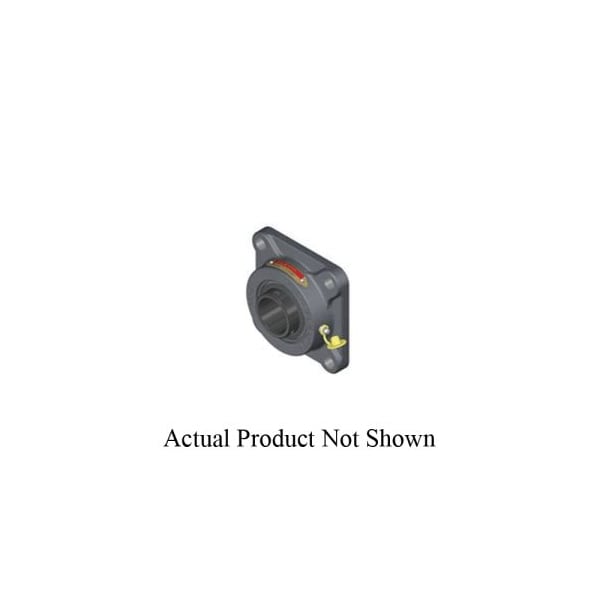 SF Series Non-Expansion Round Straight Standard-Duty Flange Mount Ball Bearing Unit, 1-1/4 in Bore